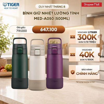 Bình Giữ Nhiệt Lưỡng Tính Tiger MED-A050 (500ml)