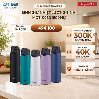 Bình Giữ Nhiệt Lưỡng Tính TIGER MCT-K050 (500ml)