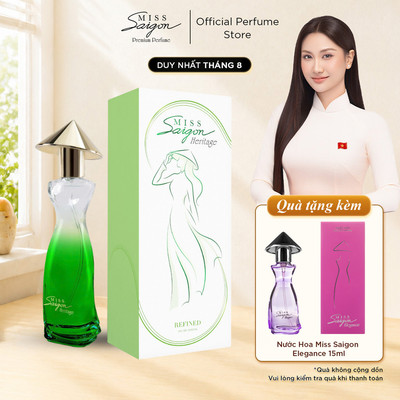 Nước Hoa Nữ Miss Saigon Heritage Refined Hương Thơm Thanh Tao 50ml