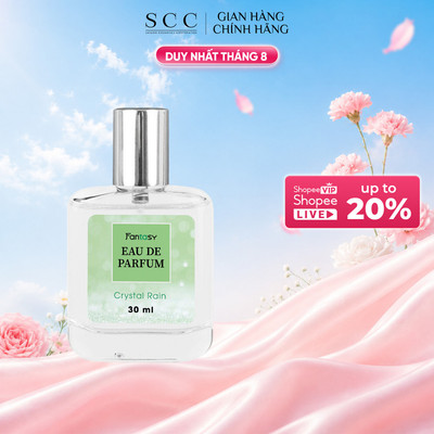 Nước Hoa Nữ Cho Học Sinh, Sinh Viên FANTASY Crystal Rain Hương Tươi Mát 30ml