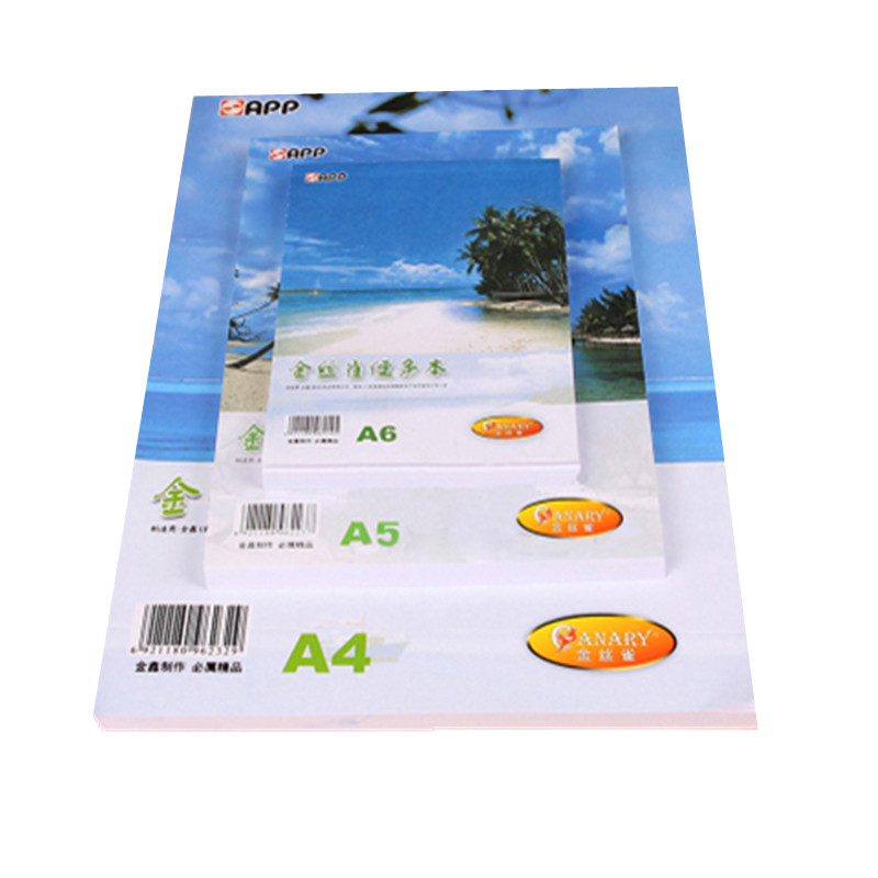 Canary A6 / A5 / A4 Notepad Notepad 65 Trang Sổ Lưu Niệm Giấy Trắng Notepad Giấy Trống