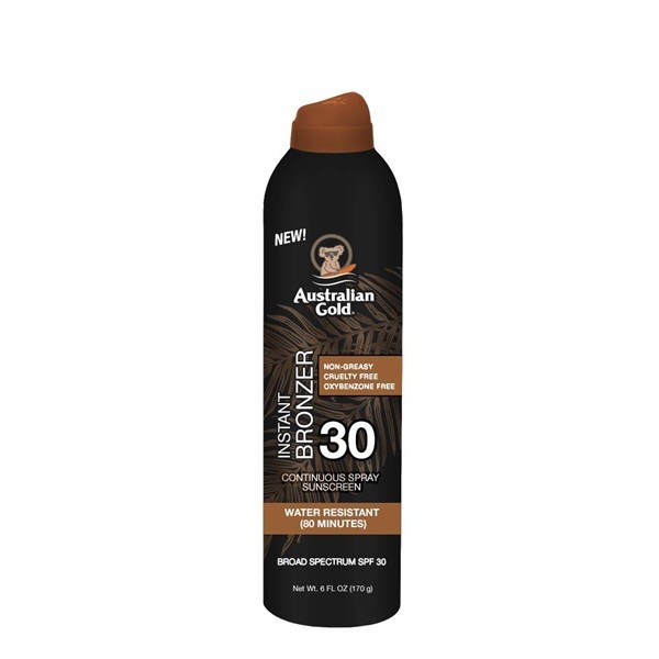 Bình xịt nâu da Australian Gold Instant Bronzer 170g (Mỹ)