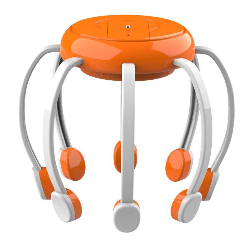 Máy mát xa đầu siêu thoải mái Giảm mệt mỏi Lo âu Bạch tuộc Soul Extractor Máy mát xa điện