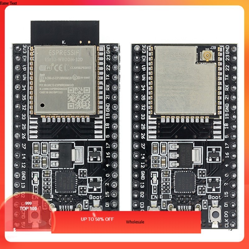 122 Bảng Mạch Phát Triển Esp32-Devkitc Core Esp32 Esp32-Wroom-32D Esp32-Wroom-32U Wifi + Bluetooth I
