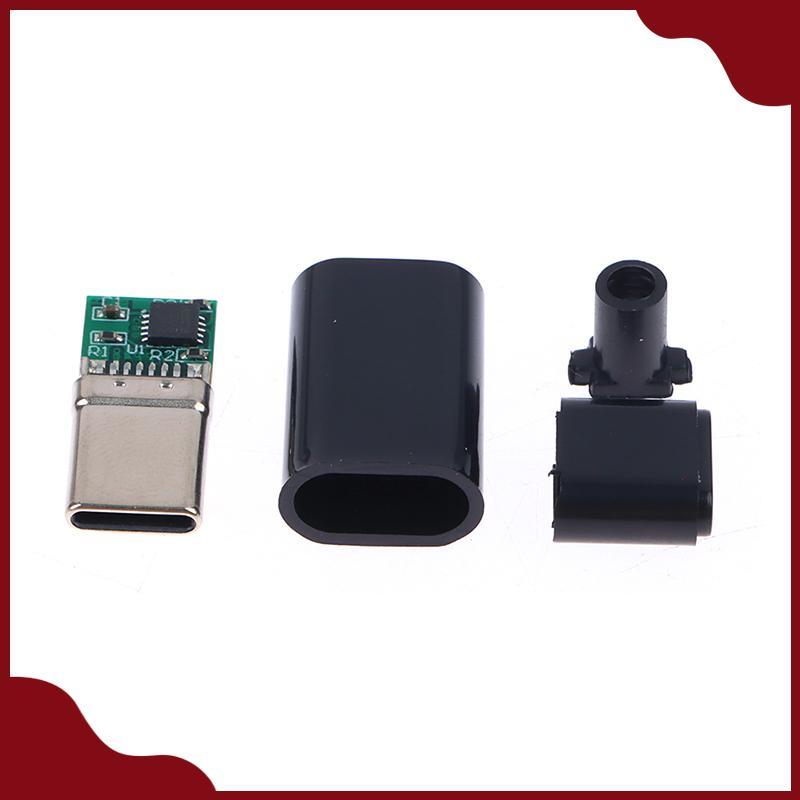 Mới 5A PD / QC Decoy Board Sạc Nhanh 5V 9V 12V 15V 20V Mô Đun PD 2 3.0 DC Kích Hoạt Cáp USB Type-C N