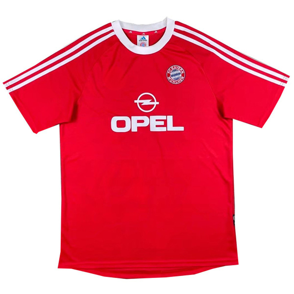 Mùa giải 2000-2001 Bayern Munich Home Retro Jersey Nhanh khô thoáng khí Kích thước thấm mồ hôi Full 