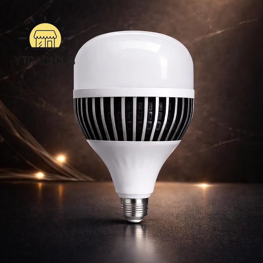 Bóng đèn LED YURUYI E27, Điện áp 220V 100W Đèn siêu sáng, Đế E27 siêu sáng di động Kích thước lớn Đè