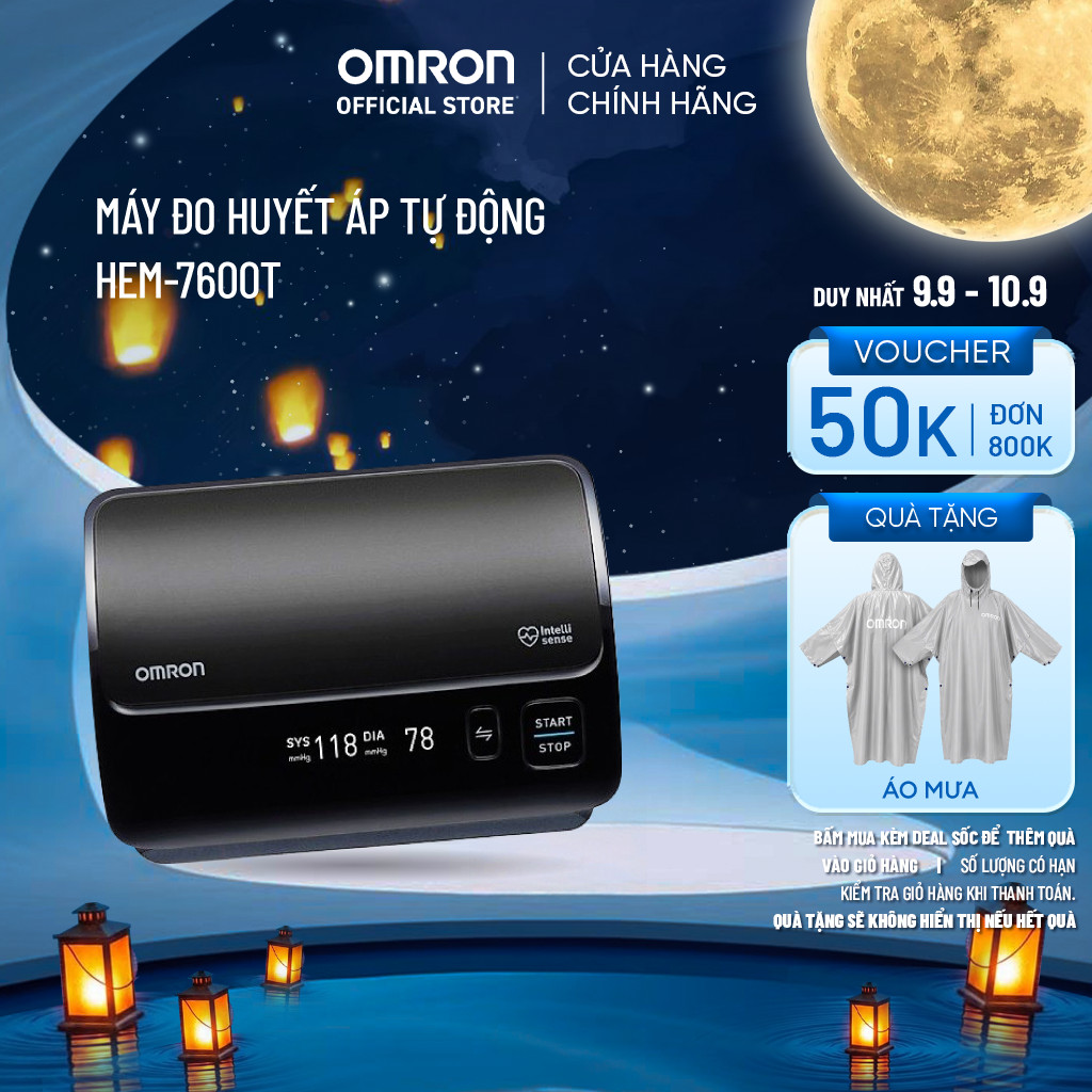 Máy đo huyết áp tự động Omron HEM-7600T