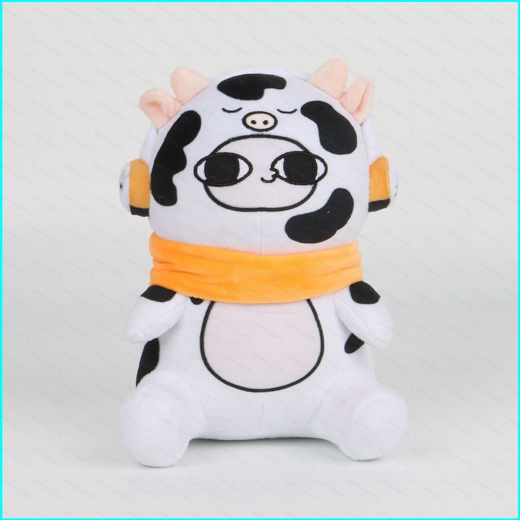 HK1 Ketnipz Plushie Lofi Girl Bò Bò Nhồi Bông Búp Bê Mềm Hoạt Hình Nhân Vật Đồ Chơi KH1