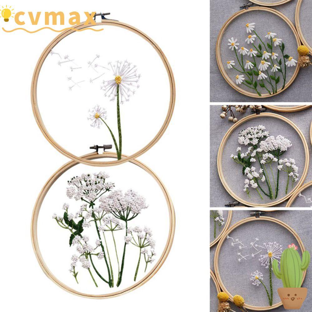 Bộ thêu CYMX Người mới bắt đầu Cây kim bồ công anh Hoa Paintin