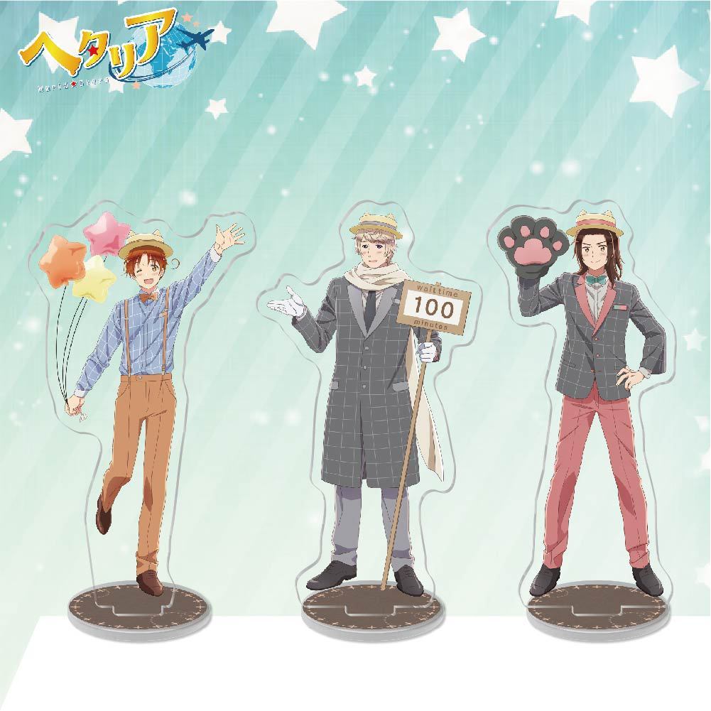 Đồ trang trí acrylic Hetalia WorldStars Axis Powers Vương Diệu