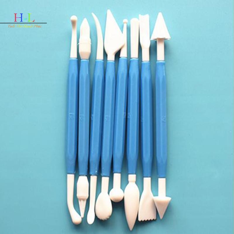HL Kids Clay Sculpture Tools Fimo Polymer Clay Tool Bộ 8 món Quà tặng cho trẻ em
Dụng cụ điêu khắc đ