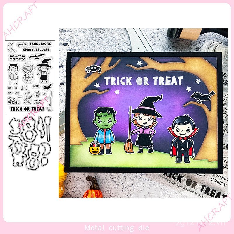 DIYPVC Seal Seal 2023 Phong Cách Mới Ma Cà Rồng Bộ Saint 5604.000 Silicone Seal Sổ Tay Trong Suốt Lễ