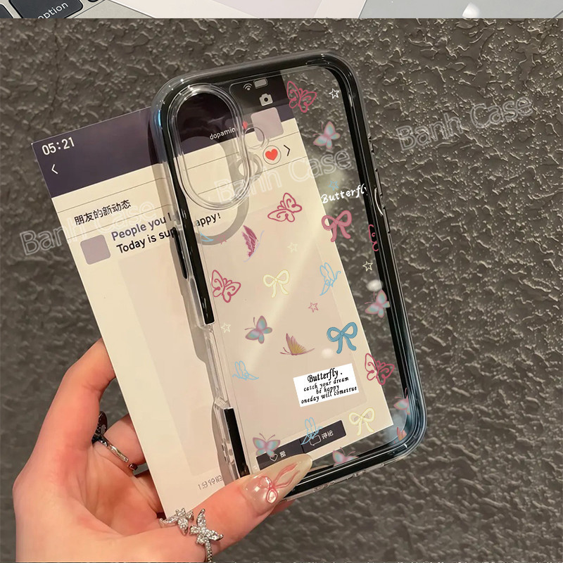 Ốp lưng iPhone Nơ nhiều màu cho iPhone 17 16 15 14 13 12 11 Pro ProMax Plus Ốp lưng silicon TPU mềm | BigBuy360 - bigbuy360.vn