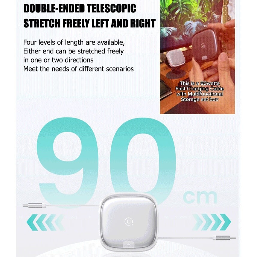 multifunction Charging cable organizer Portable Storage Lightweight Compatible with a wide range of 