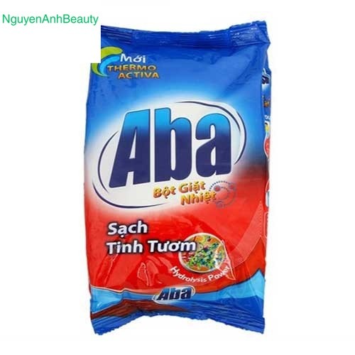 Bột giặt Aba 800g- Nhiệt sạch tinh tơm