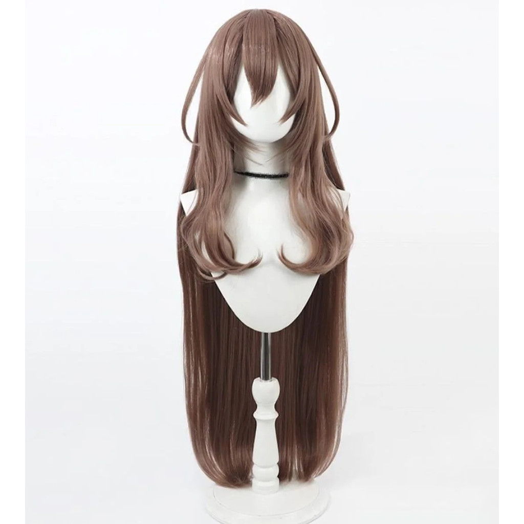 Cosplay NIKKE: Nữ Thần Chiến Thắng Noir Tóc Giả Halloween Anime Đảng Cosplay Nâu Tóc Giả Dài