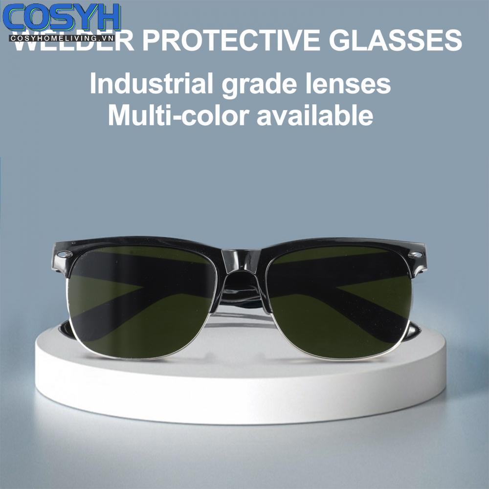 <cosyh>Protective Glasses Comfortable Fit Glass Lenses Clear Lens For Cycling