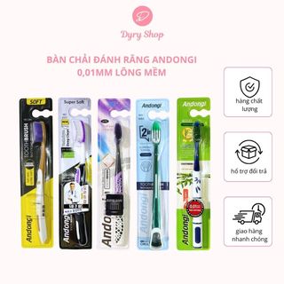 (Gía Sỉ) Combo 10 Cây Bàn Chải Andongi Đủ Mẫu Hàn Quốc