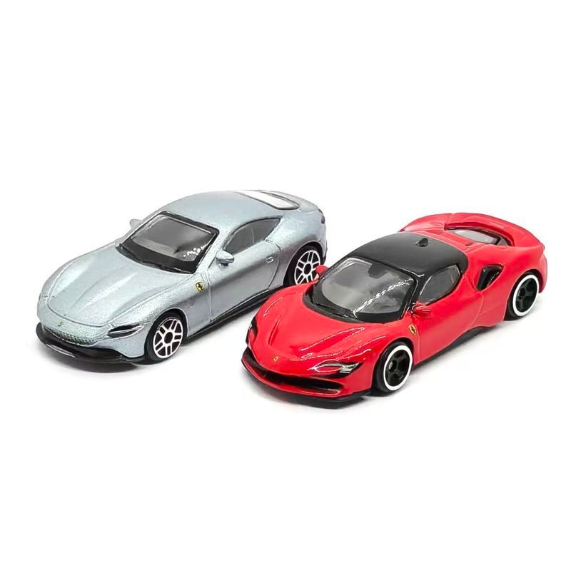 1 / 64 Ferrari SF90 Hợp Kim Xe Mẫu Ferrari La Mã Audi R8 Đồ Chơi Xe 6-29-23