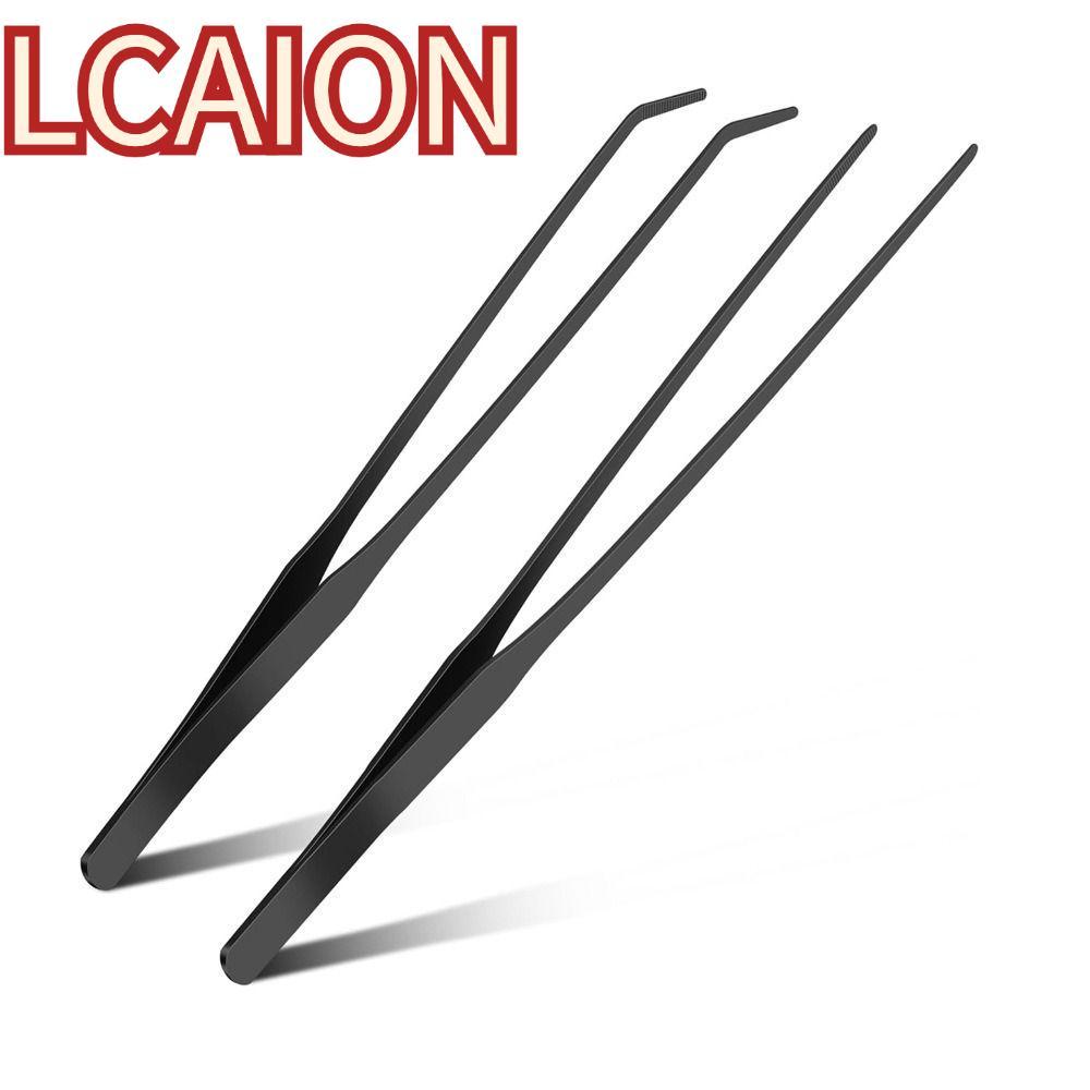 Nhíp bể cá dài LCAION, Kẹp bể cá bền bằng thép không gỉ, Bể cá chống trượt thẳng và cong đa năng Sử 
