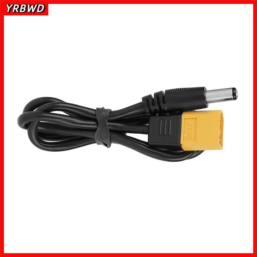 Cáp đạn nam YRBWD XT60, Cáp DC 5,5 x 2,5mm XT60 sang DC5525 dài 50cm, Đầu nối nguồn XT60 sang DC5525