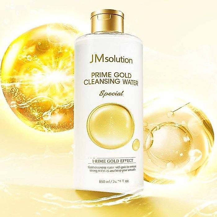 Nước Tẩy Trang JM Solution Prime Gold Cleansing Water