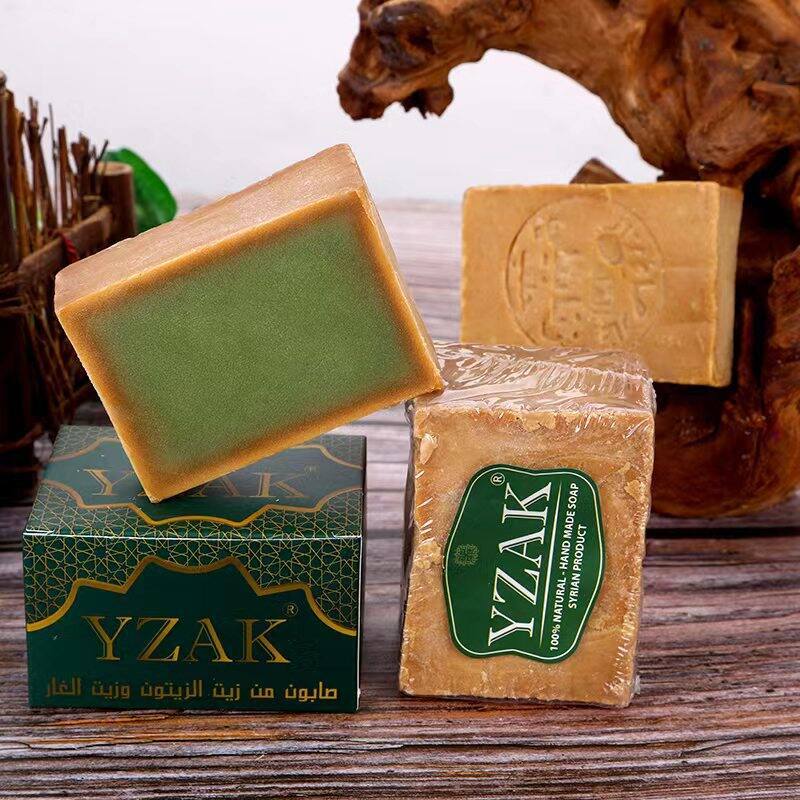 Yzak Syria Handmade Xà Phòng Ô Liu 185g Rửa Mặt Xà Phòng Dưỡng Ẩm Dưỡng Ẩm Kiểm Soát Dầu Cổ Chữa Bện
