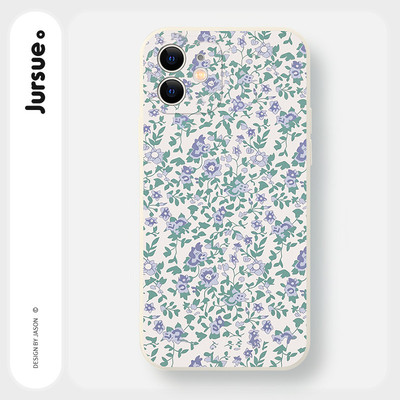 JURSUE Ốp lưng Hoa văn Họa tiết nữ chống sốc chống bẩn mềm cho iPhone 17 Air 16 15 14 13 12 11 PRO MAX SE 2020 X XR XS ip 8 7 Plus MZ506832Q