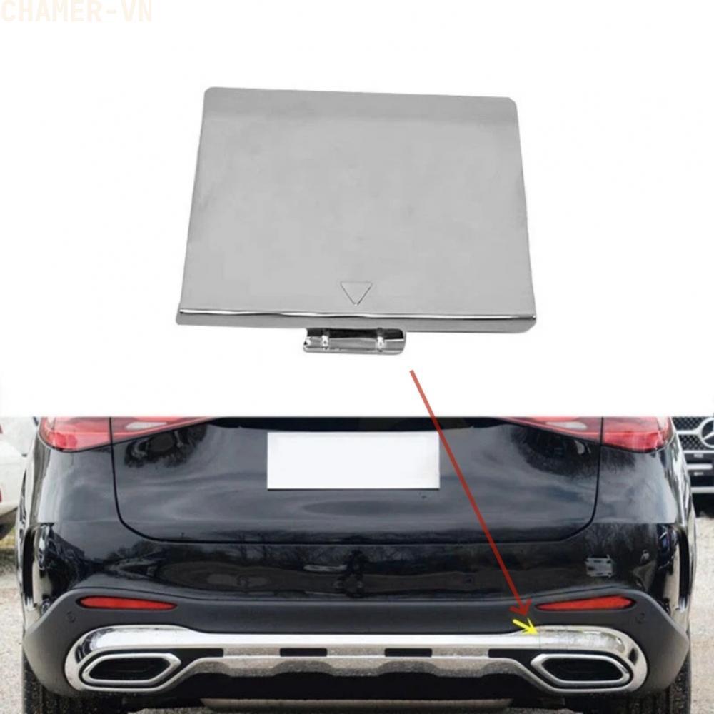 【CHAMER】For Mercedes GLC For X254 Rear Bumper Tow Hook Cover 2548857800 Chrome 2023-2024【HomeLiving】