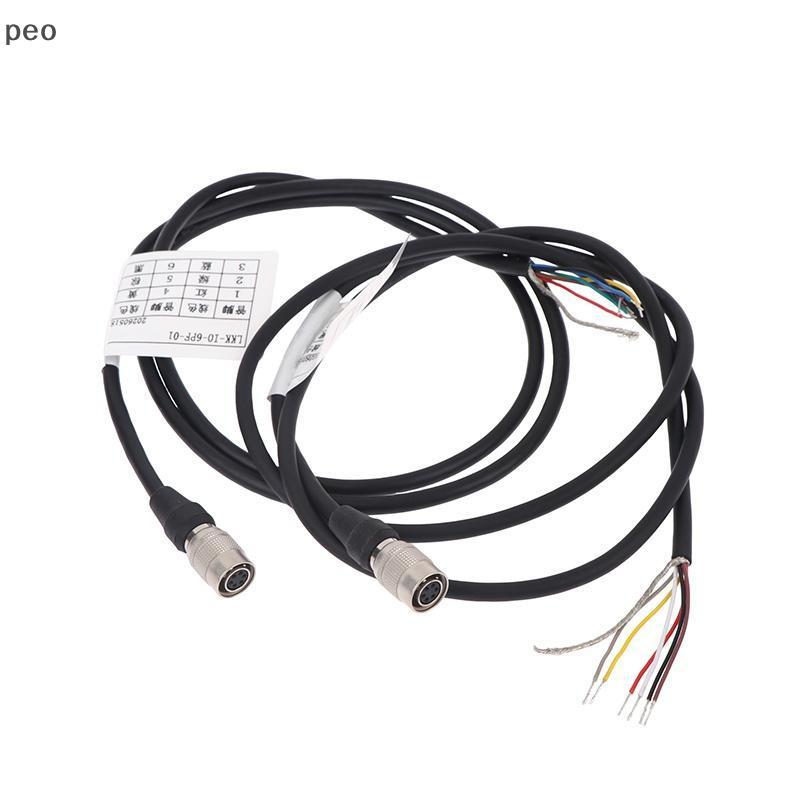 [PEO] Cáp kích hoạt I / O Camera công nghiệp HR10A-7P-6S 6Pin Chống uốn cong linh hoạt với bộ chuyển