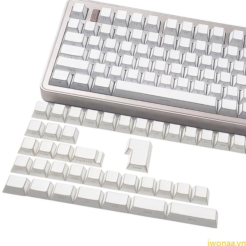 IWO Side In 137 Key PBT Keycaps Double Shot Molded Cho 61 64 68 75 84 87 96 98