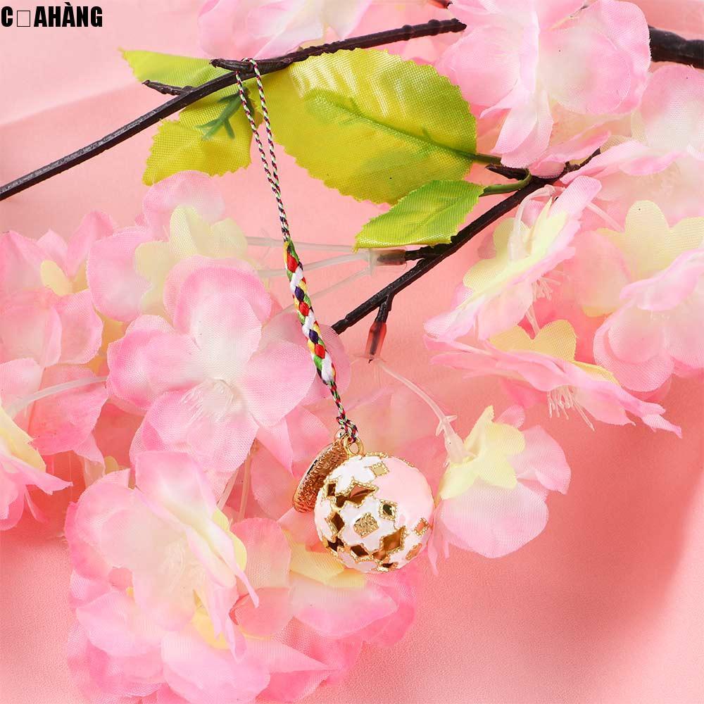CỬAAHÀNG Phụ kiện thời trang dễ thương Sakura Bell Guardian Vòng chìa khóa quyến rũ