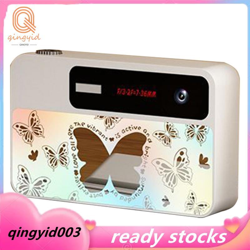 Gương-Finish Retro Entry-Level Mini Digital Camera Bướm Gradient Di Động CCD Point-And- Camera