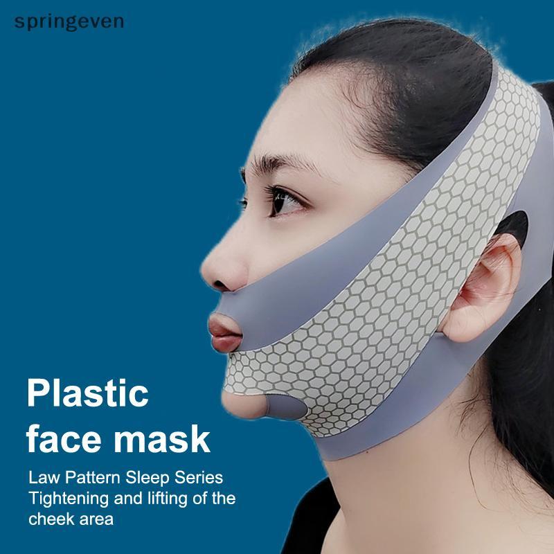 Springeven Face-Lift With Sleep Face V Shaper Facial Slimming Bandage Relaxing Shape Lift Giảm Doubl
