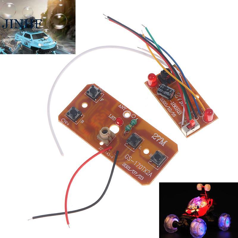 JINHF 4CH RC Điều Khiển Từ Xa 27 MHz Mạch PCB Bộ Thu Ban Hệ Thống Vô Tuyến Cho Xe RC HOT