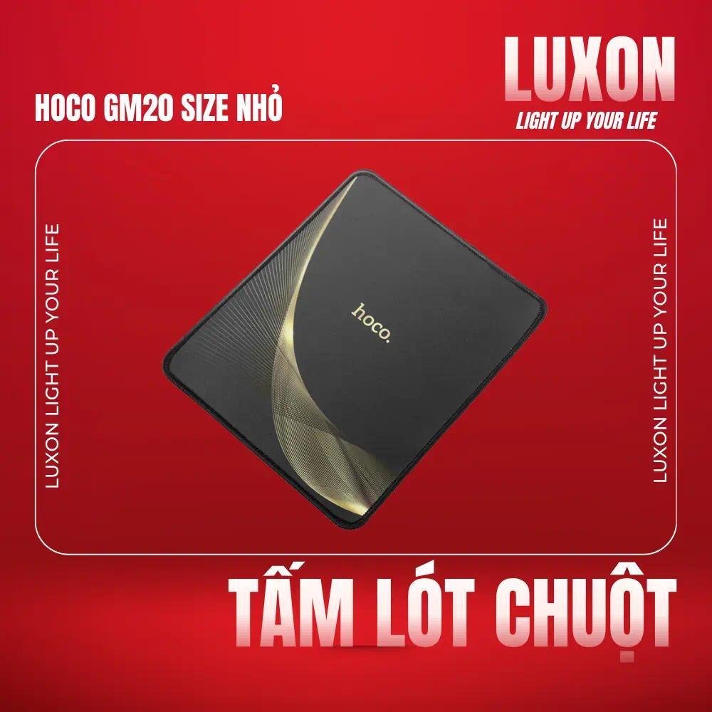 Tấm lót chuột Hoco GM20 size nhỏ chống trượt bền đẹp