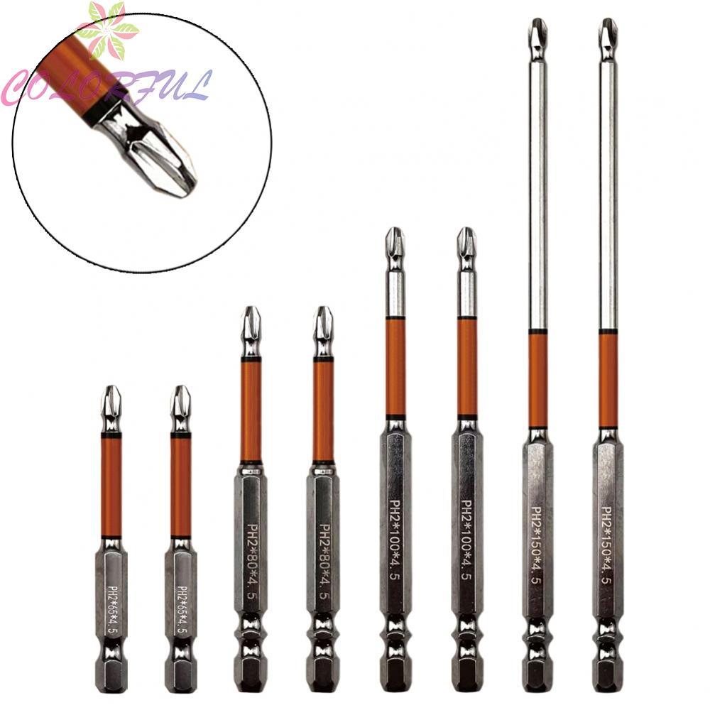 Reliable HRC62 Degree Magnetic Cross Screwdriver Bit for Large Electrical Repair