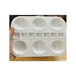 Bảng pha màu nhựa phẳng (pallet pha màu)