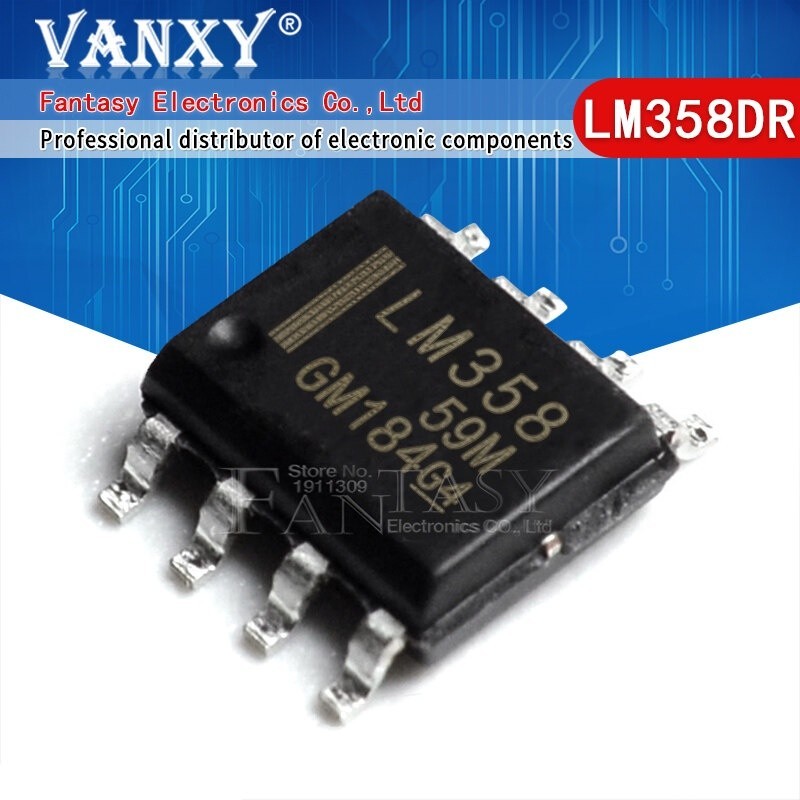 Bộ 50 LM358DR SOP8 LM358 SOP LM358DT SOP-8 SMD LM358DR2G mới và IC