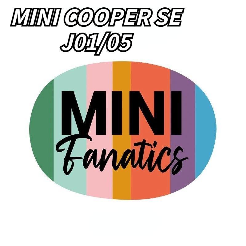 Suitable for MINI COOPER SE charging port decorative stickers, J01, J05 cute charging icons