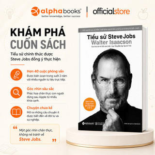 Sách Alphabooks - Tiểu Sử Steve Jobs (Walter Isaacson) (Alpha Books)