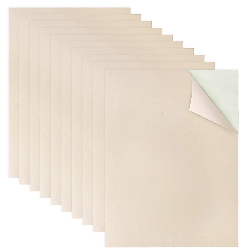 Japanese Washi Paper Stickers for Inkjet Printing - A4 Size (10 Sheets) - Perfect for Custom Sticker