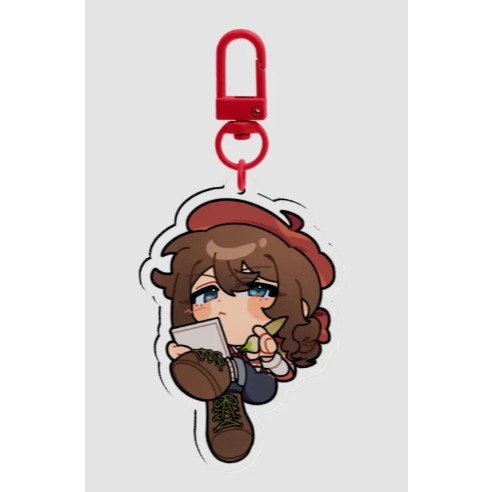 Edgar Valden Clear Acrylic Keychain Mua Decor Shop
