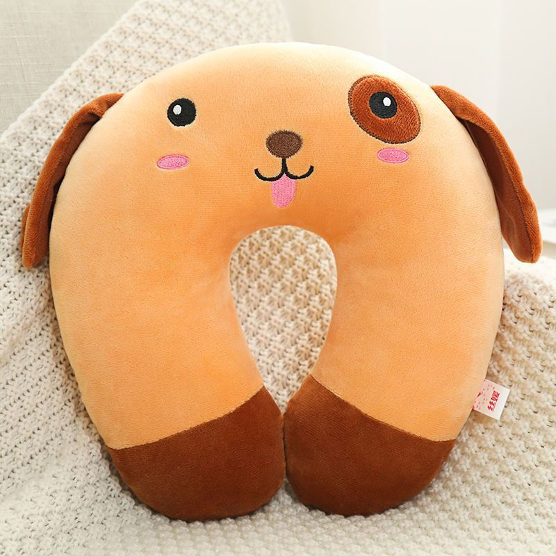 Cute Travel Nap Pillow u Neck for airplane travel u New neck product12y Cartoon neck pillow, cushion