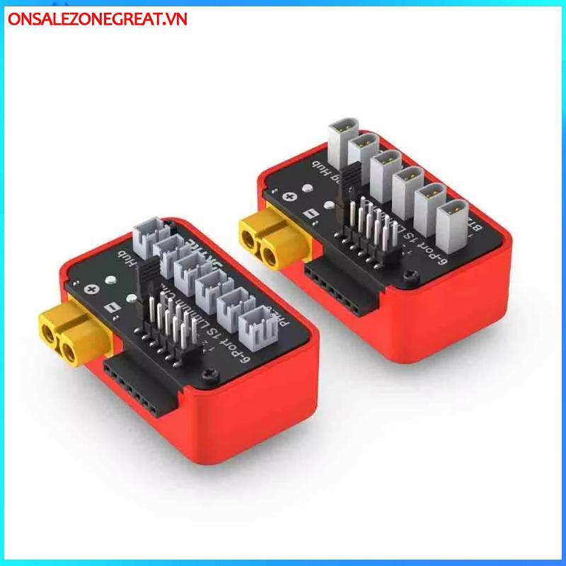 Ons 1 Chiếc OSH 6 Cổng 1S Trung Tâm Sạc Pin Cho LiPo LiFe Li-ion LiHV Hỗ Trợ B6neo B6neo 2 B6neo + B