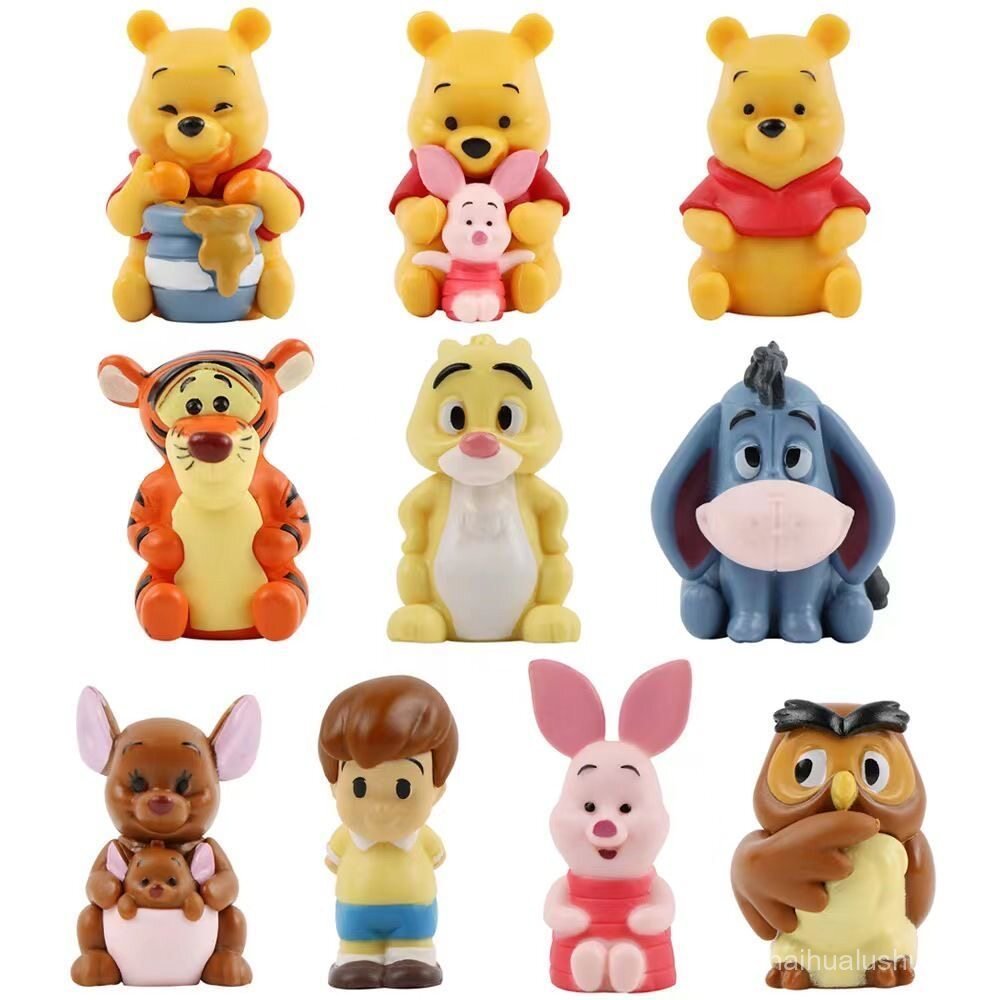 Pooh Pooh Pooh Pooh Hình Ngồi Tư Thế Doze Il Donkey Eeyore Donkey Anime Trang Trí Mô Hình Hình Hình 