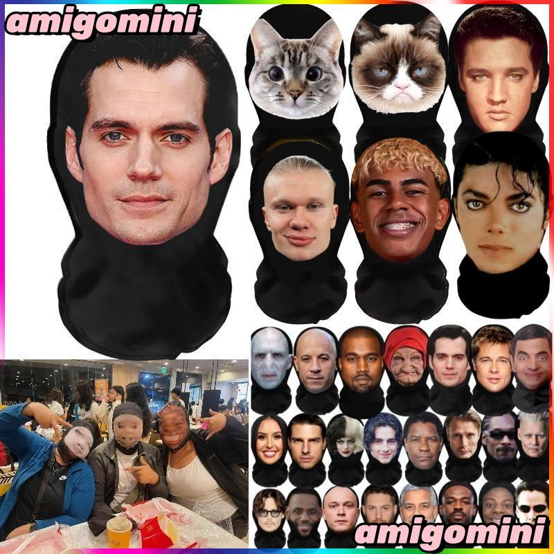 Balaclava toàn mặt 3D – Mặt nạ Cosplay ngộ nghĩnh, sáng tạo (Ronaldo, Messi, Mr Bean, Jason Statham)