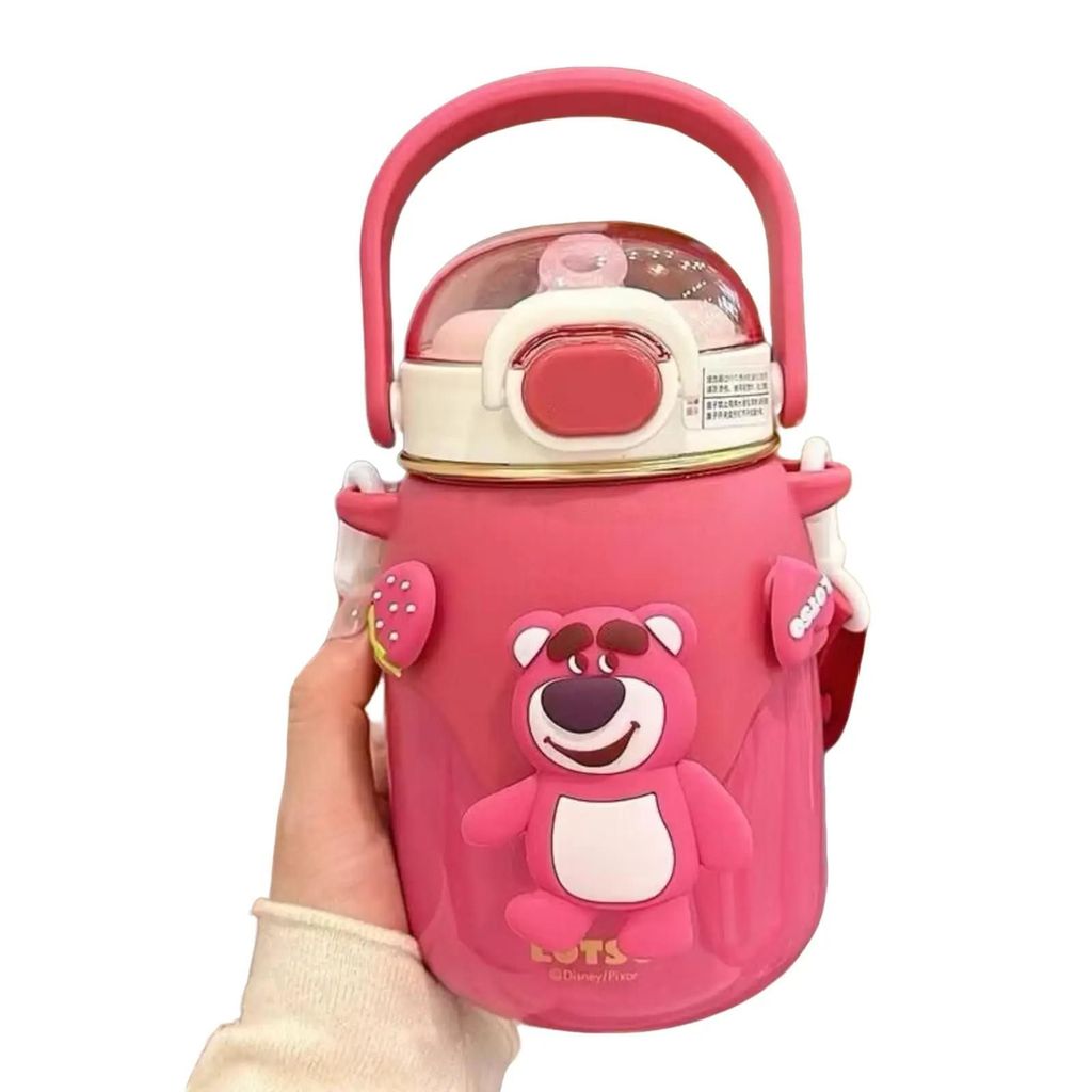Bình Nước Giữ Nhiệt Sanrio Kuromi 700ml Innox 316 Giữ Nhiệt 8-12H Có Quai Xách Tiện Lợi ly  giữ  nhi
