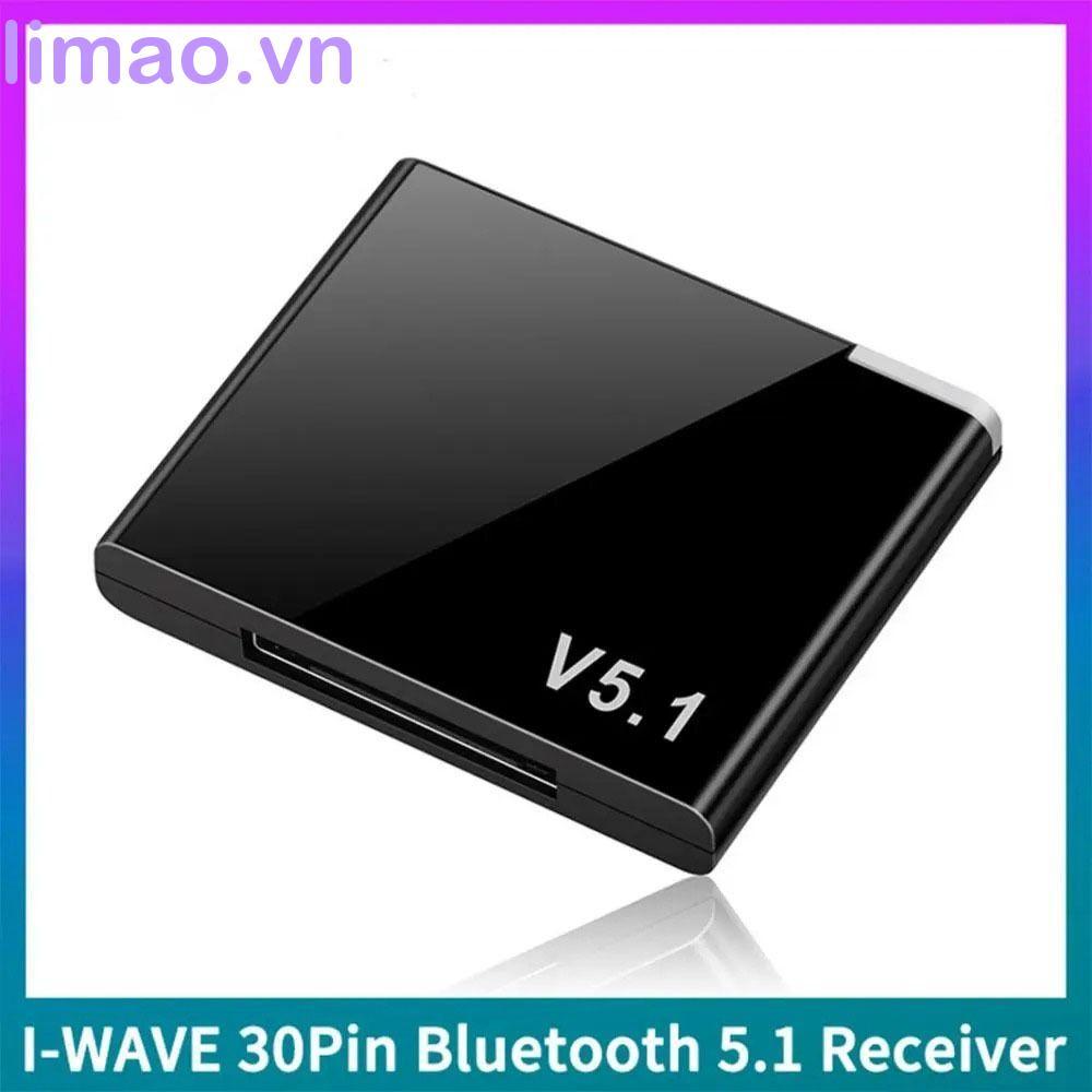 Bộ Thu Âm Thanh LIMAO 5.1, Bộ Chuyển Đổi Không Dây Bluetooth Mini Bluetooth 5.1, Loa Analog 30 Pin D